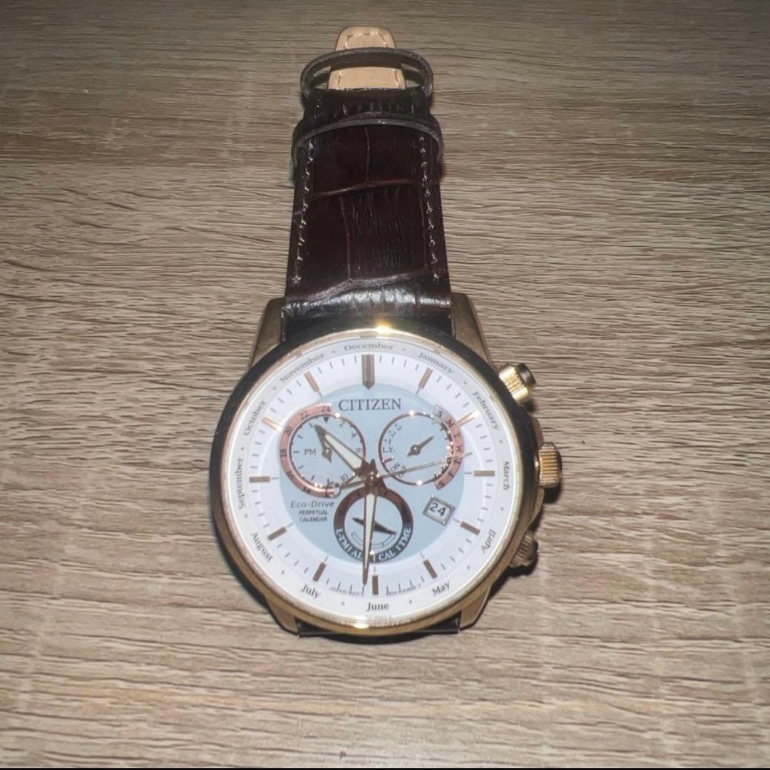 【海外限定】CITIZEN Eco-Drive クロノグラフ