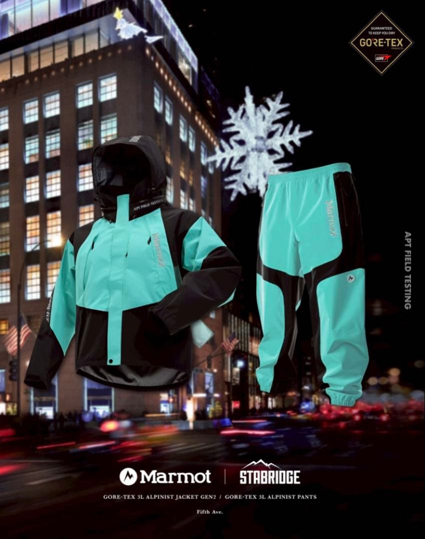 3点セット STABRIDGE Marmot GTX 3L ALPINIST