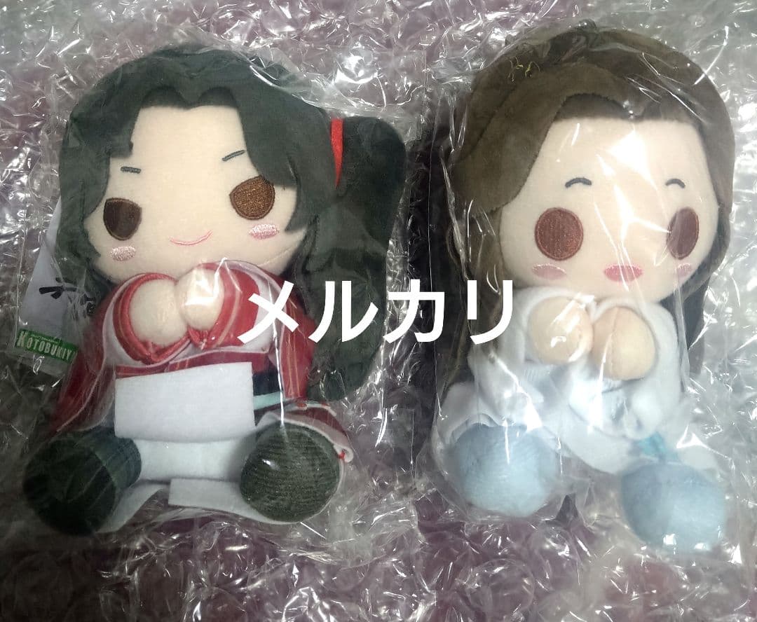 【新品未開封】天官賜福　ぴたぬい 🦋 ᴄʜᴇᴄᴋ .ᐟ 🦋 いつぬいふぃっくす 『#天官賜福 貮』 「一緒に