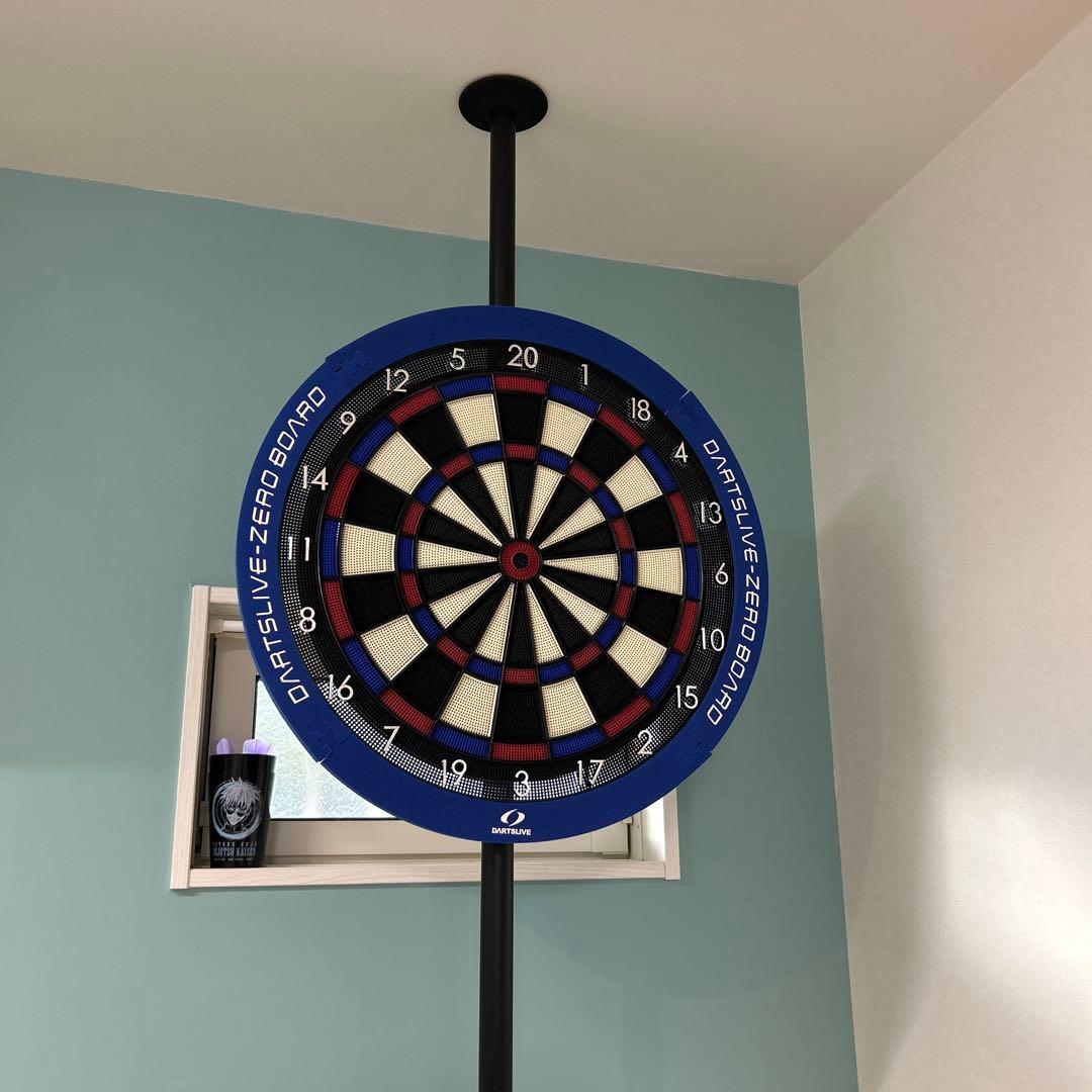 ダーツボード ゼロボードデザイン(ポール付)