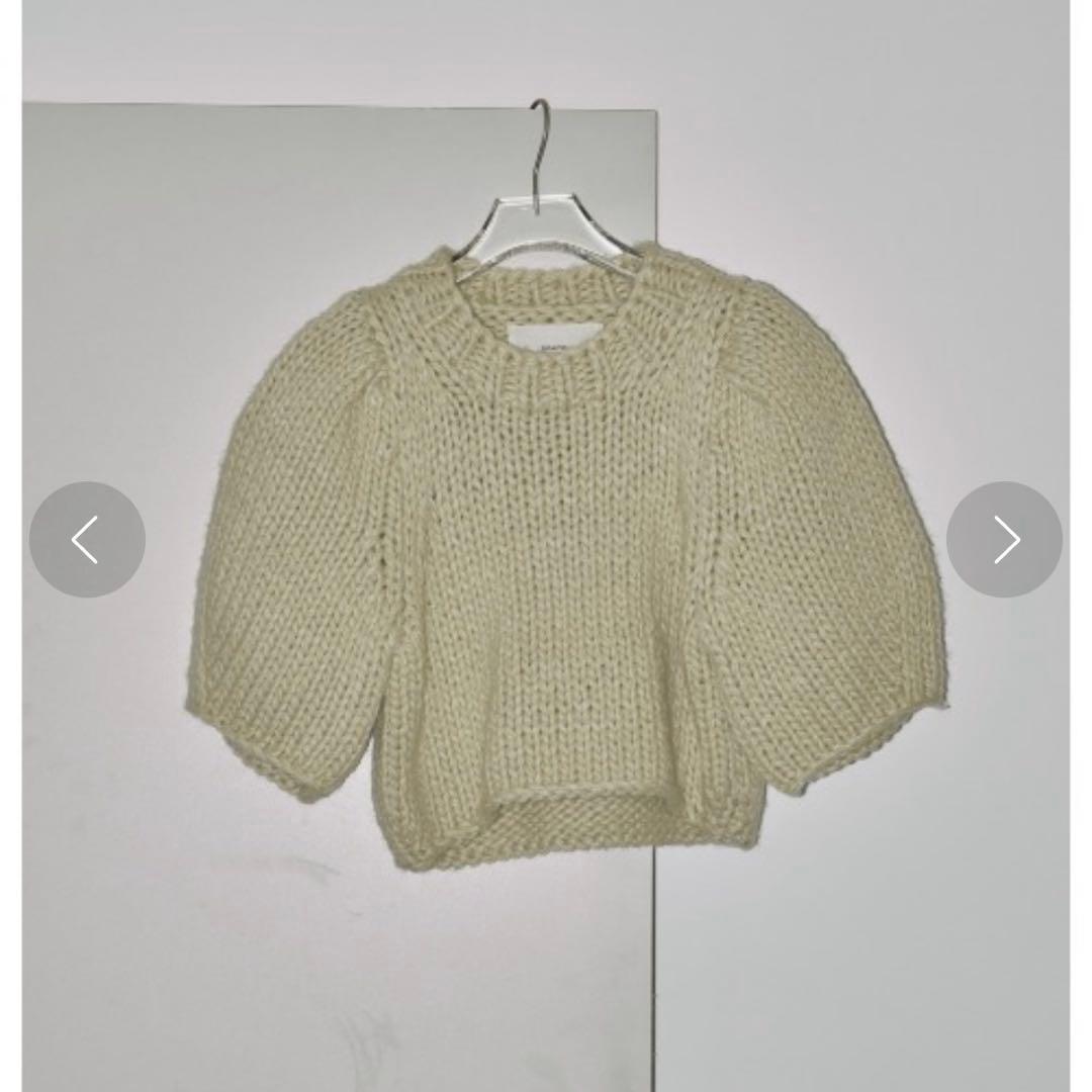 Todayful / Puffsleeve Hand Knitトゥデイフルニット