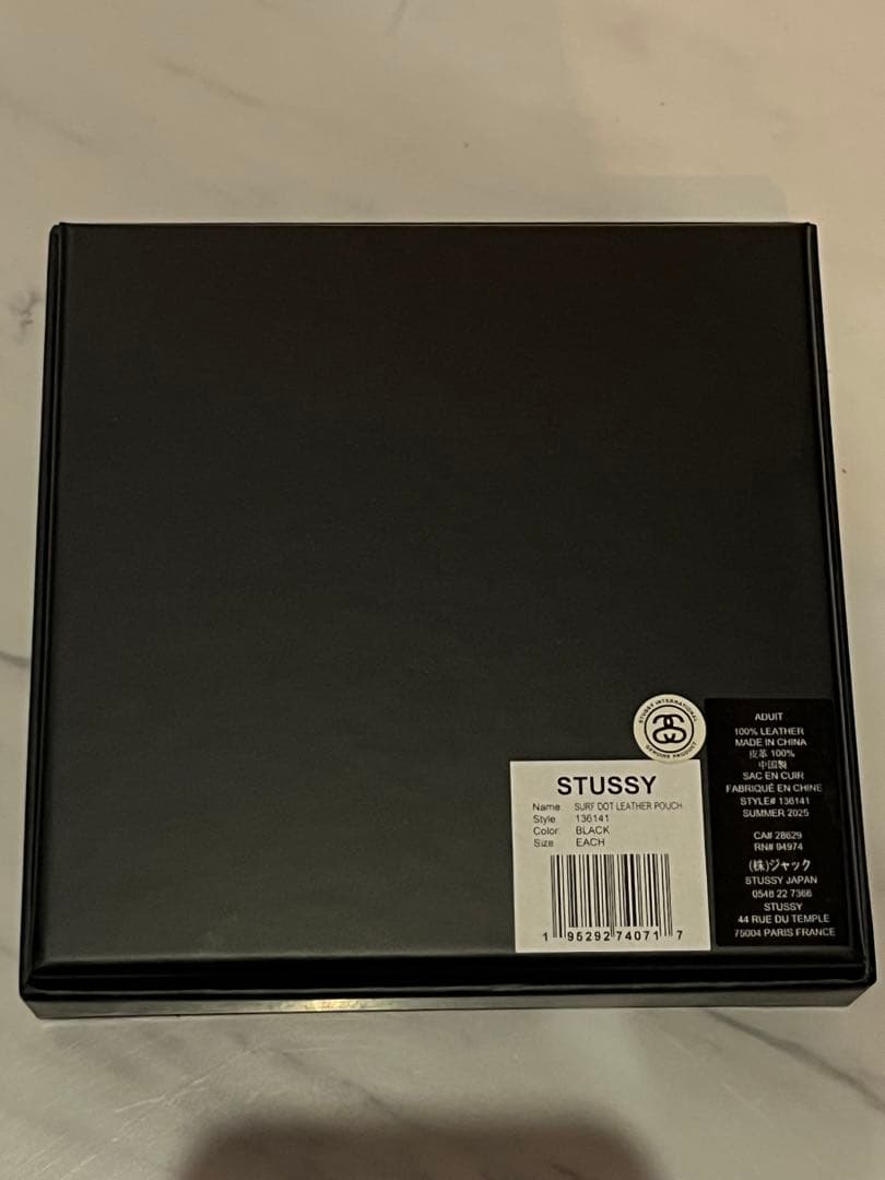 Stussy SURF DOT LEATHER POUCH ポーチ コインケース - メルカリ