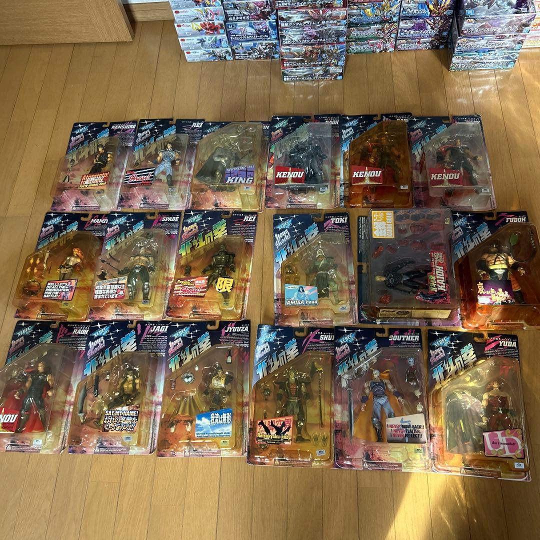 海洋堂　北斗の拳　アクションフィギュア　19体セット　コレクション　デラックス