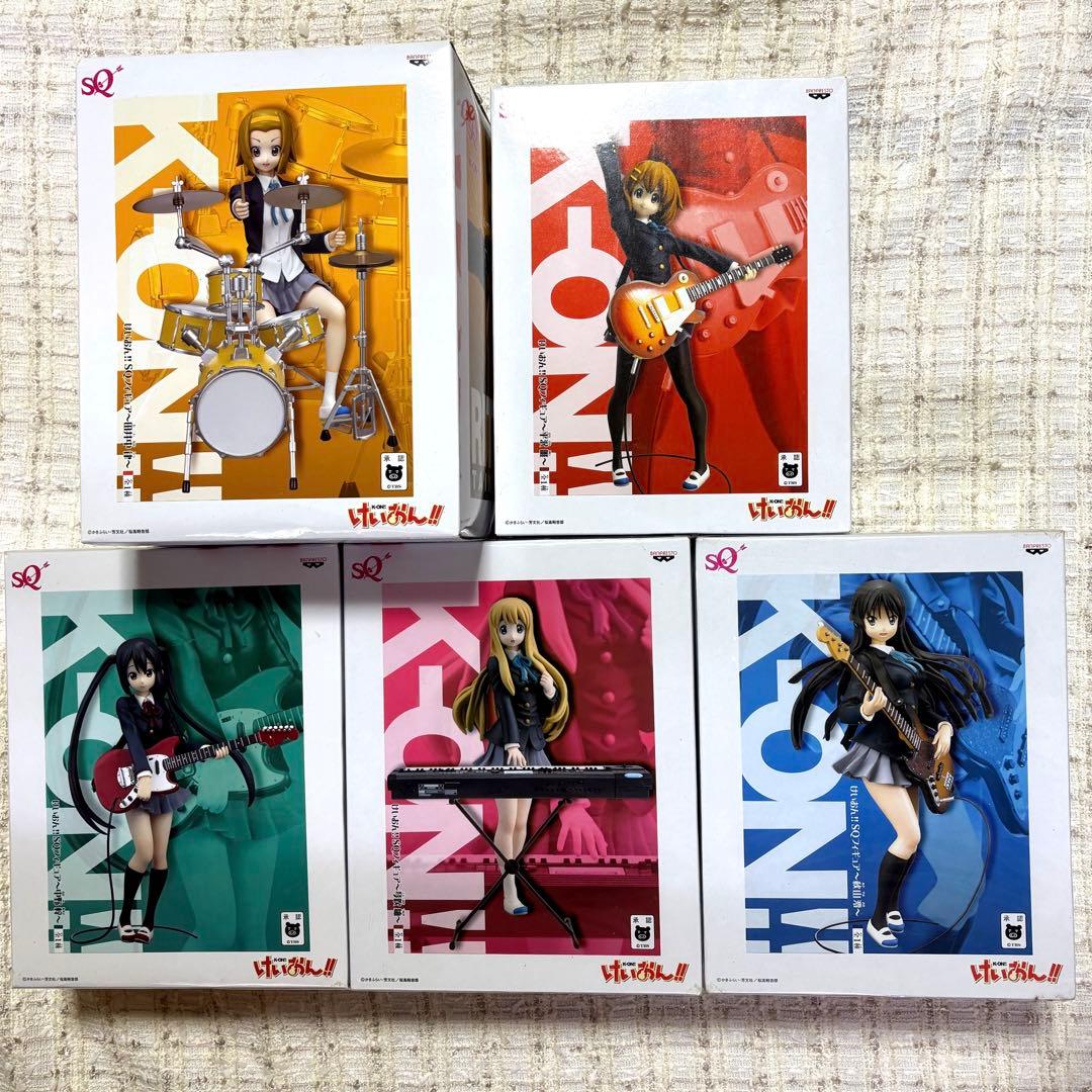 SQ けいおん!! フィギュア　コンプリート　未開封