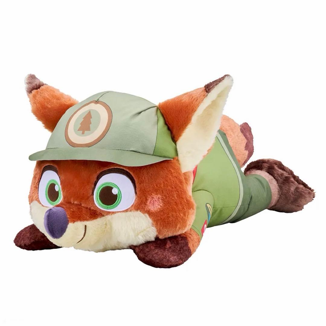 ズートピア 赤いほっぺ 寝そべり スーパーラージキッズ ぬいぐるみ