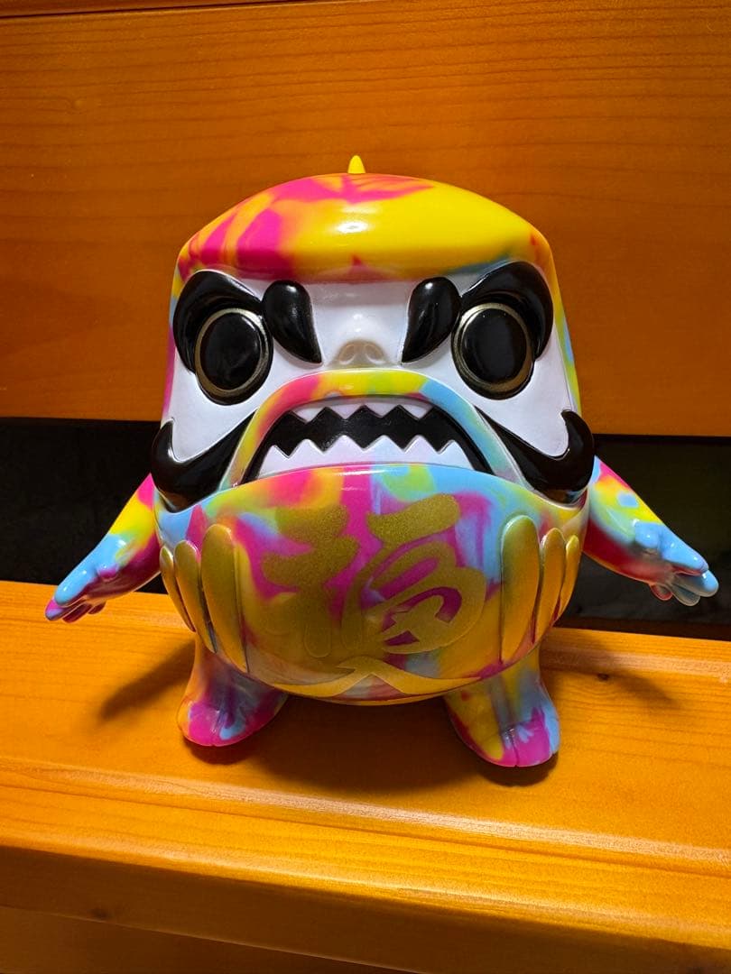 ユーキデイドリーマー　ソフビ　ダルマサンダ　ハッピーピンク