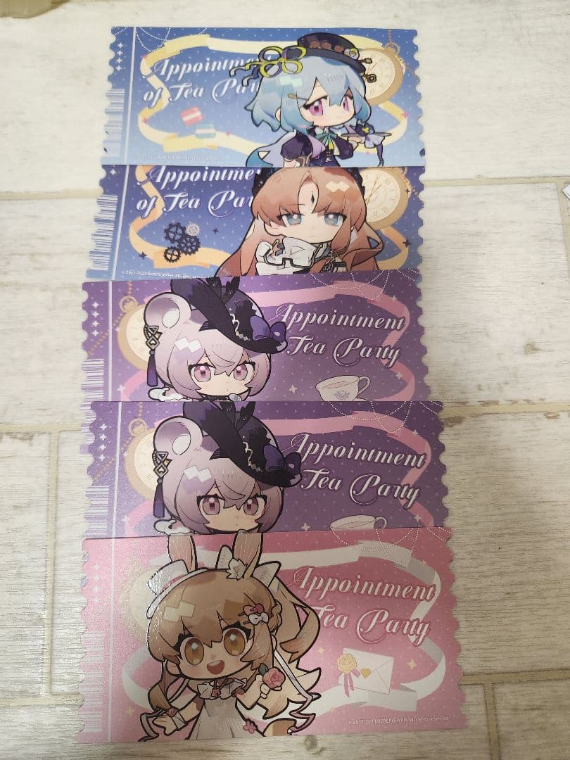 アークナイツ　ミヅキ　林　パッセンジャー　ブレミシャイン　カフェ 特典 招待状