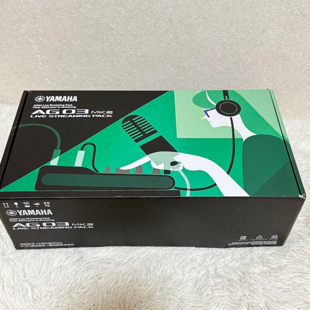 YAMAHA AG03MK2 W LSPK ヤマハ ライブストリーミングパック - メルカリ