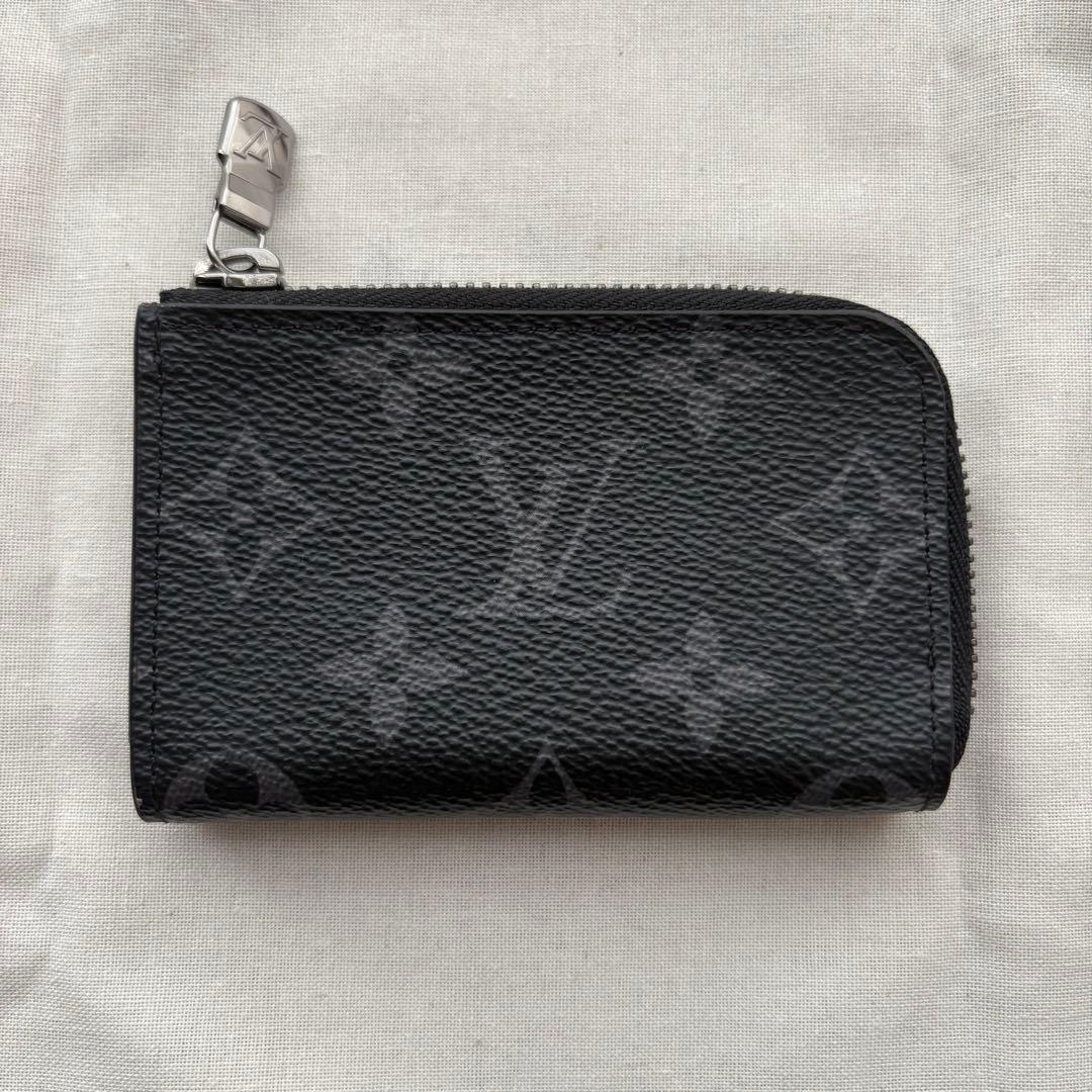 ルイヴィトン　ケース　ポルトモネ　ジュール　エクリプス　PVCレザー