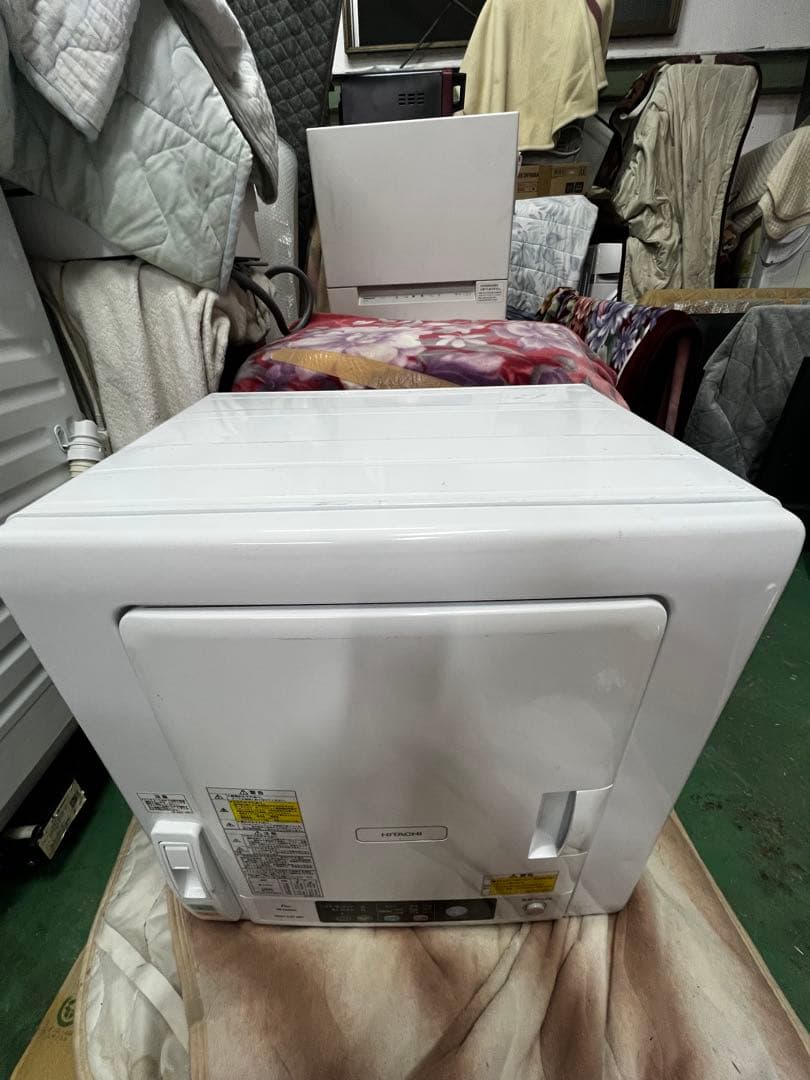 HITACHI 電気衣類乾燥機 DE-N60WV 6.0kg 2021年製