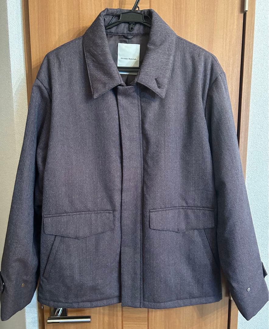 ジャケット・アウター Tech padded wool flight blouson