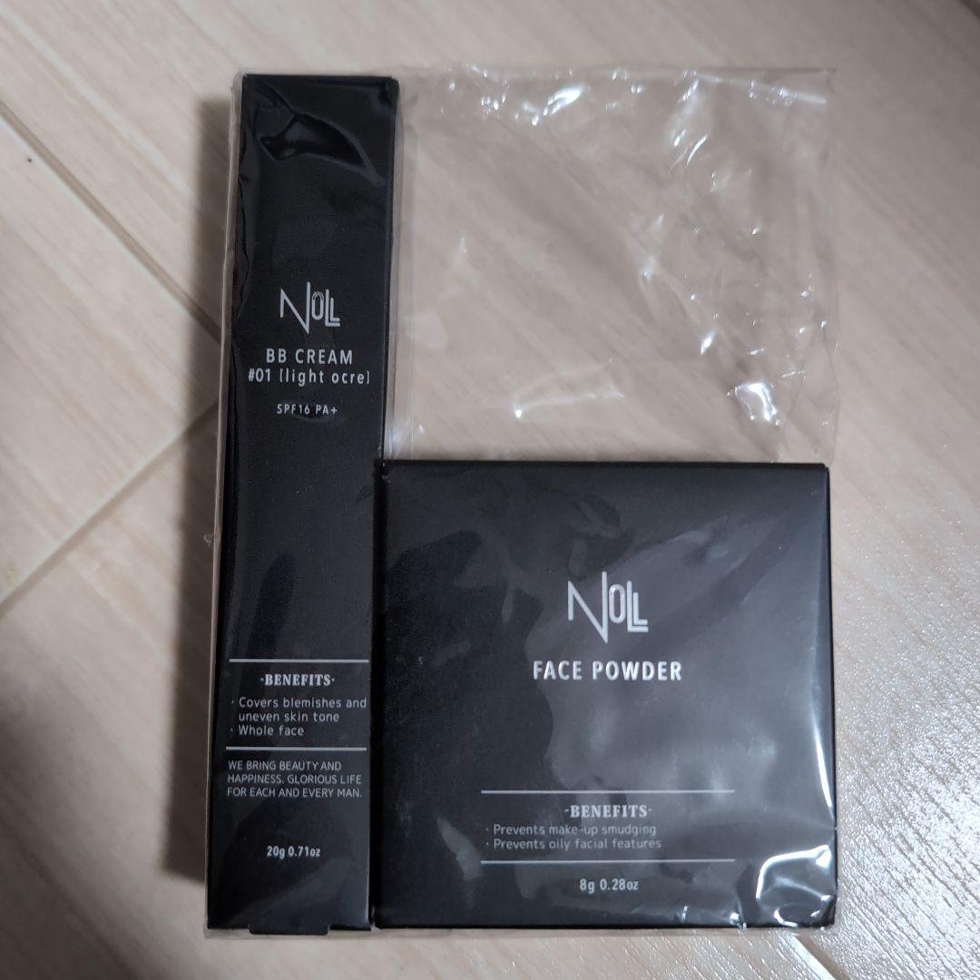 N0LL BBクリーム ライトオークル & フェイスパウダー
