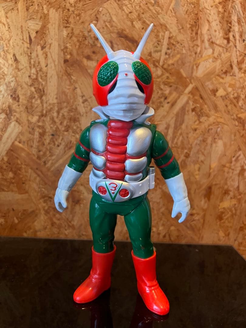 仮面ライダーV3 面取れ 参考価格】仮面ライダーV3 面取れ ソフビ | 特撮ヒーロー | 相場金額