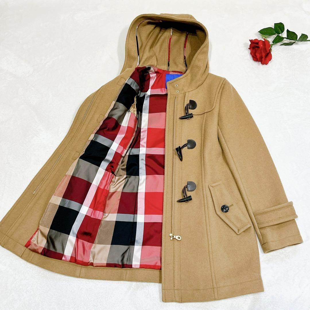 ほぼ未使用✨　ブルーレーベル　クレストブリッジ　ダッフルコート　キャメル　38