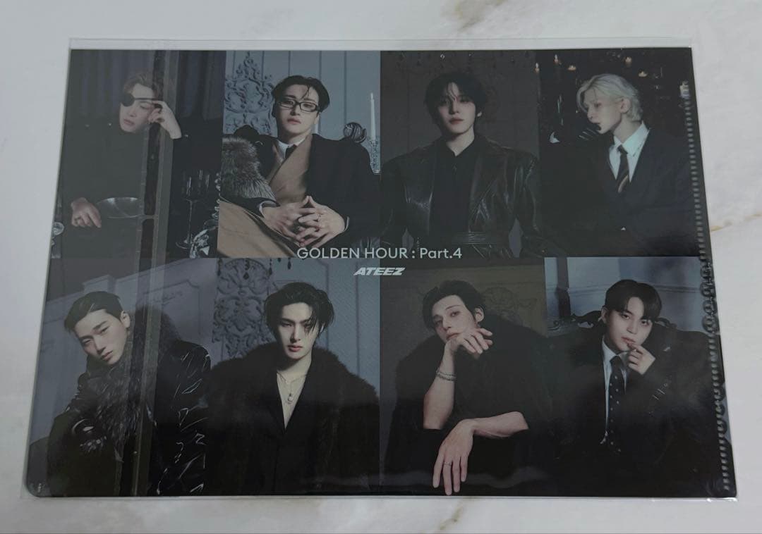 ATEEZ 新品 GOLDENHOUR FC特典 ファイル デジパック コンプ - メルカリ