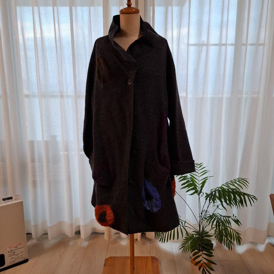 ウール混紡ジャケット 装飾刺繍付きキョンキョンさん専用