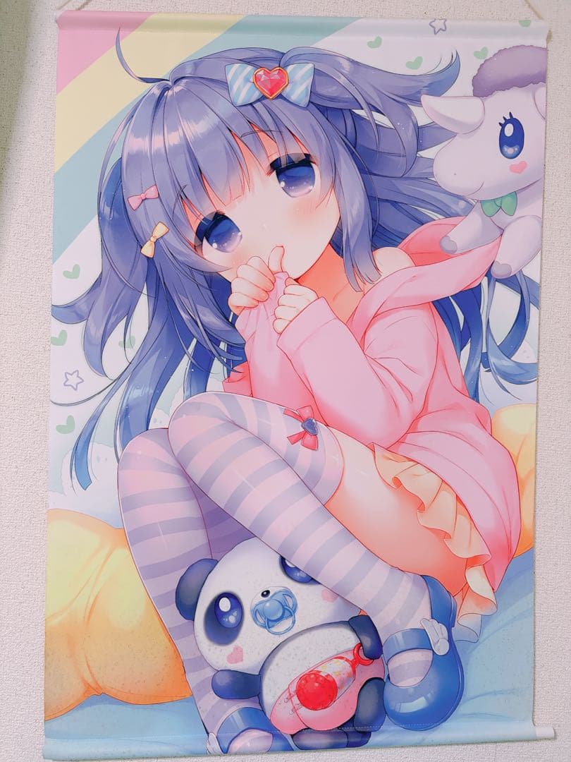 ♥ うさ城まに B2タペストリー ♥