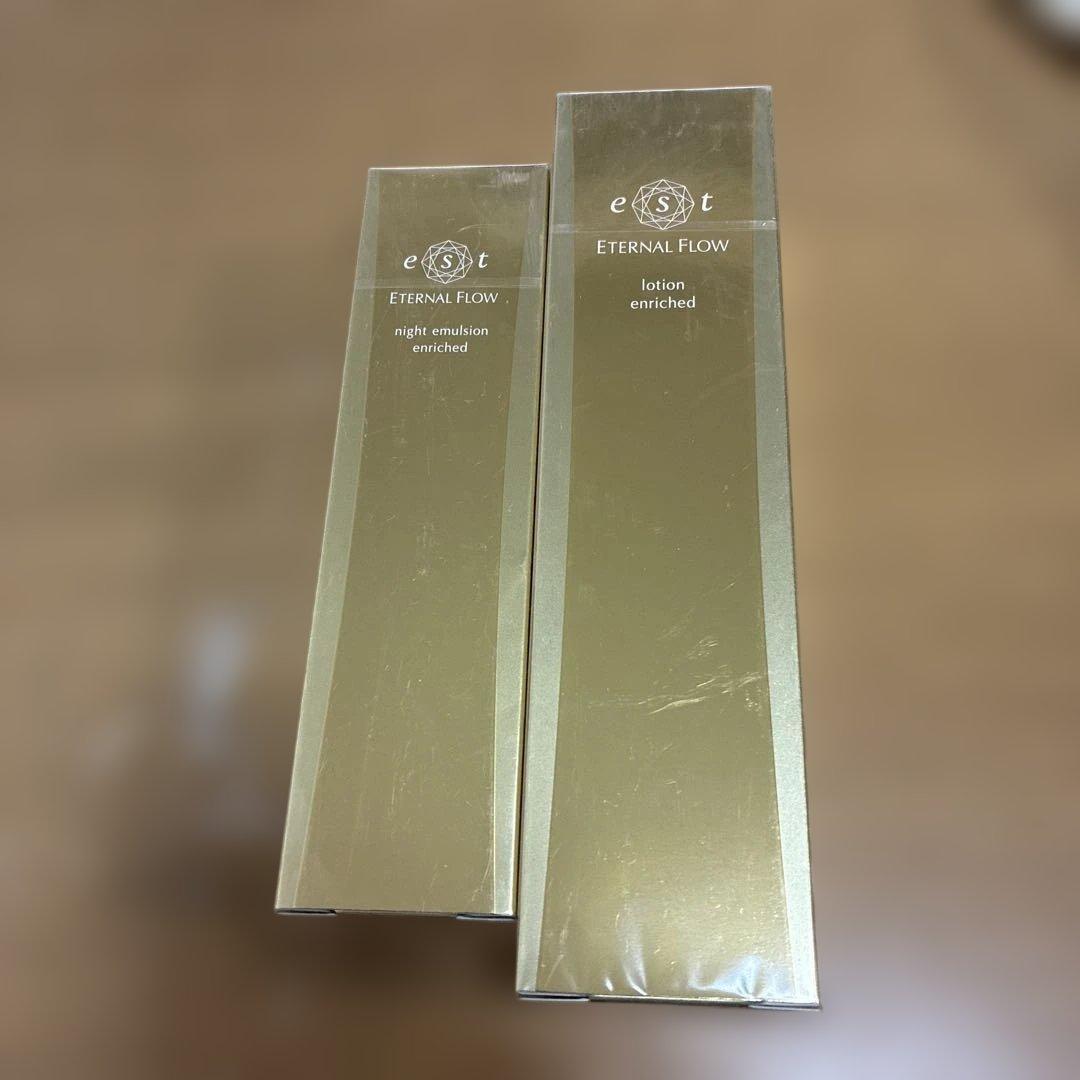 エスト エターナルフロー ローション & ナイトエミュージョン 2個 未開封