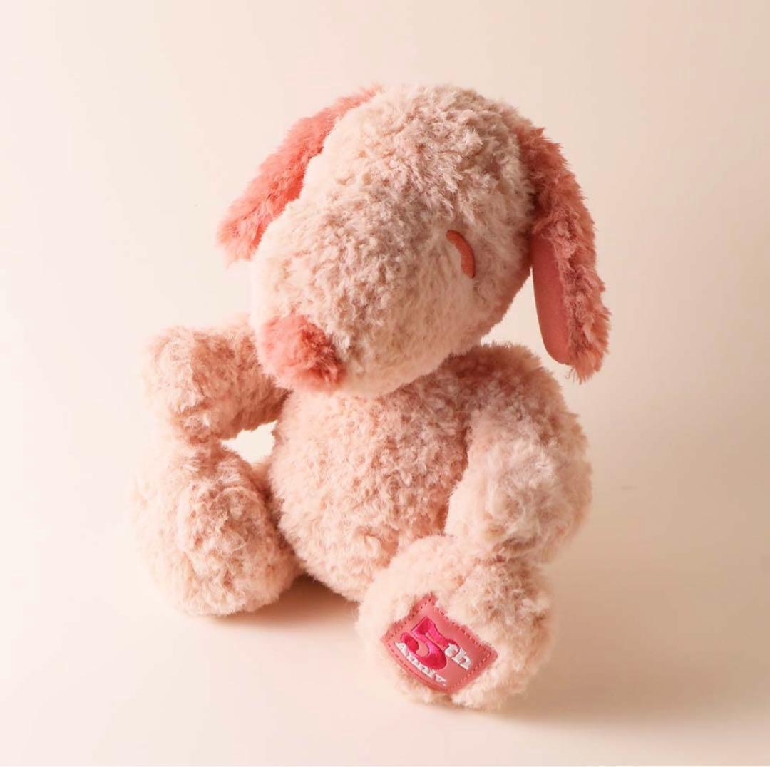 スヌーピー ピーナッツ ホテル 5周年 ルーム64 ぬいぐるみ 神戸 ピンク