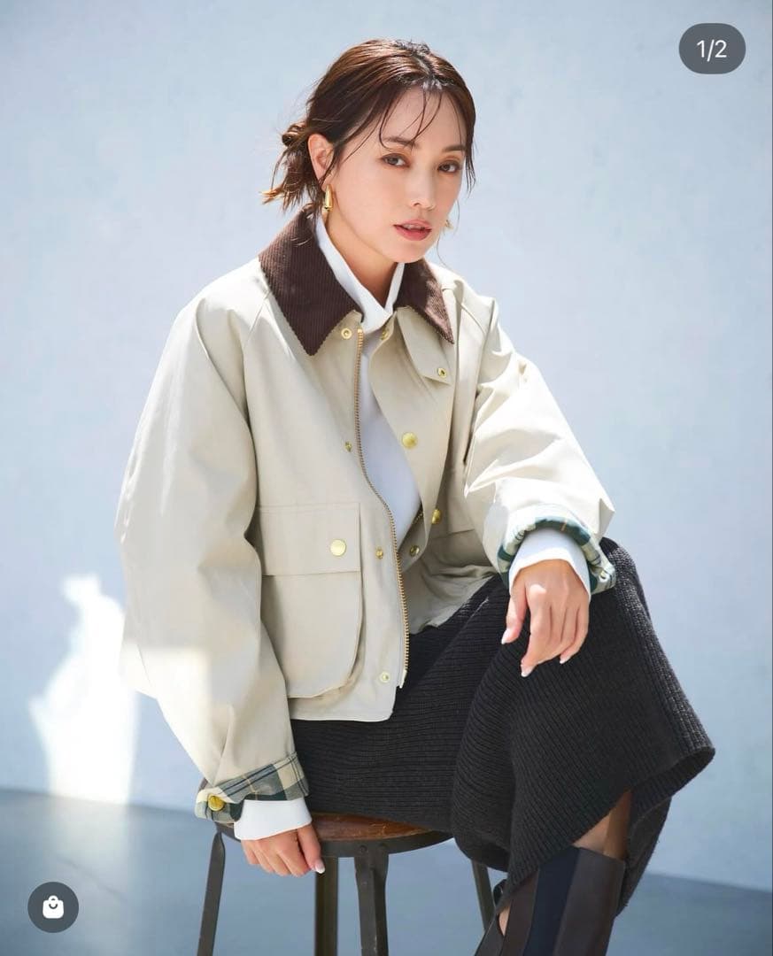 Barbour】ショートジャケット 別注ミラオーウェン - メルカリ