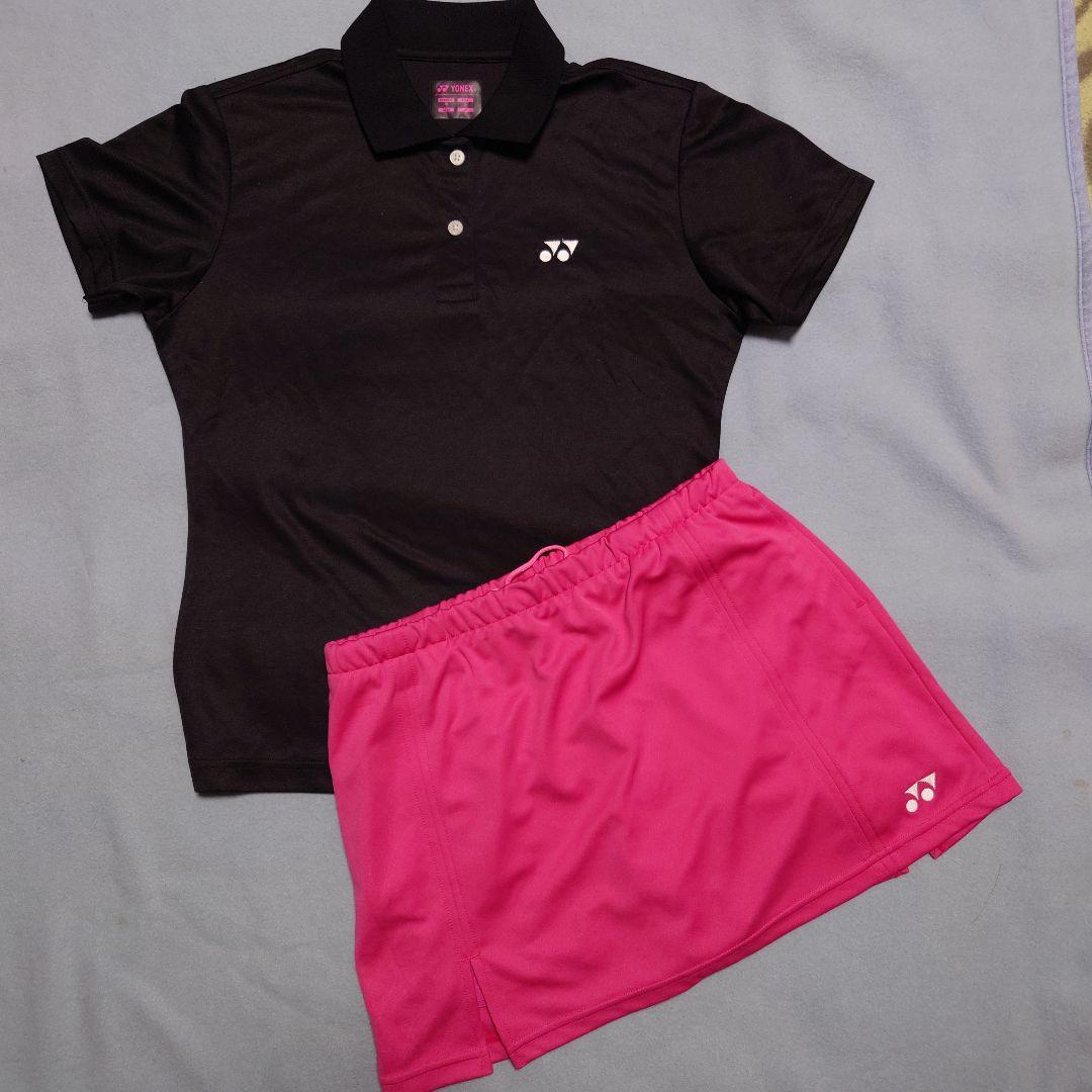 YONEX ポロシャツとインナースパッツ付きスカートセット ヨネックス YONEX ウィメンズ スカート インナースパッツ付き テニス