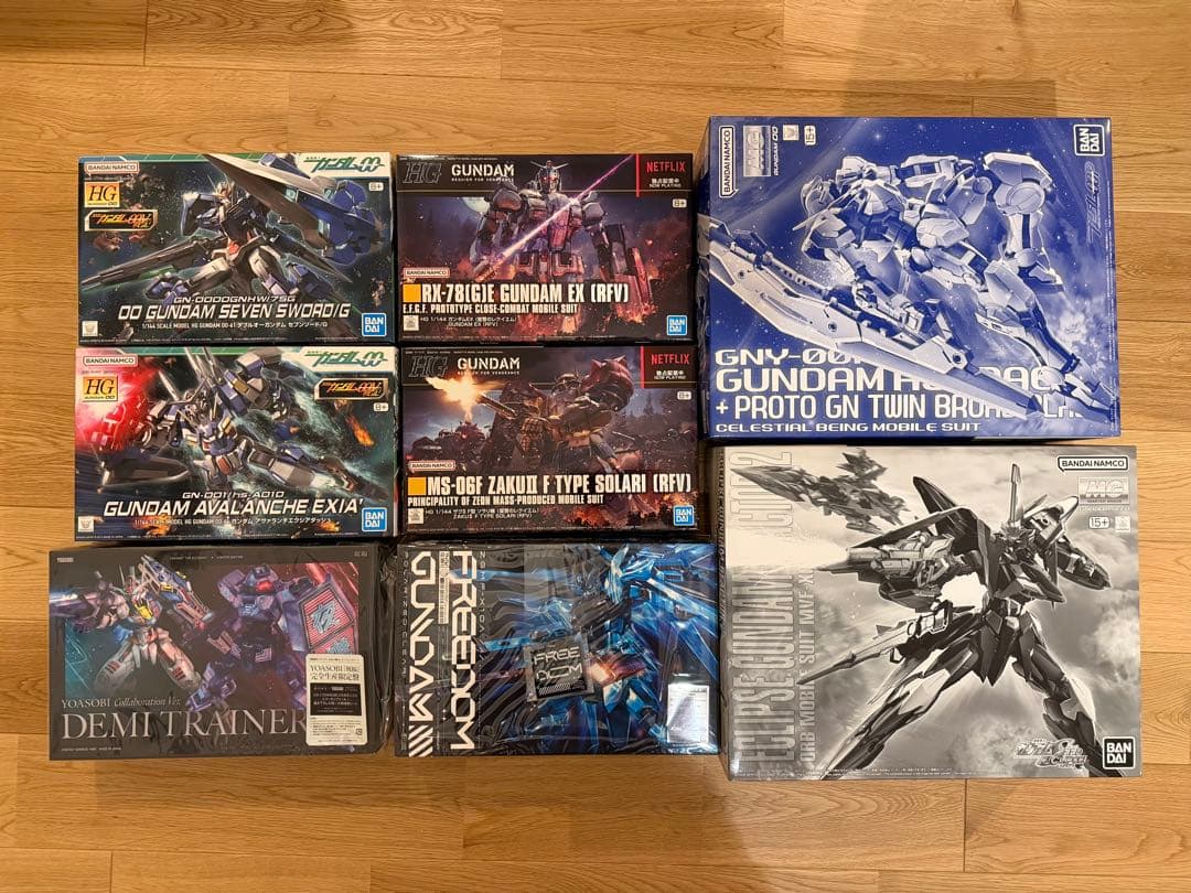 【未組立品】ガンプラHG MG まとめ売り