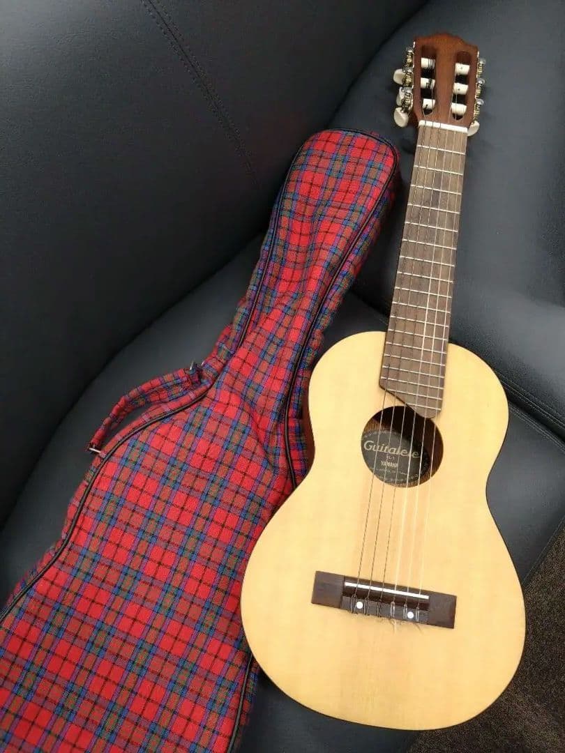 YAMAHA Guitalele GL1 ヤマハ ギタレレ　レトロチェックケース