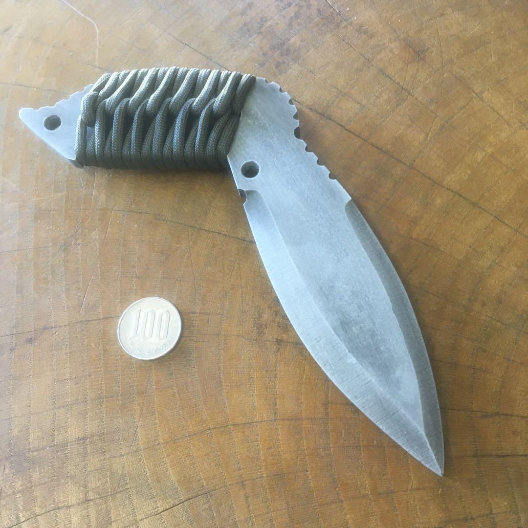 No 173 カスタム トレーニングナイフ　刃無し