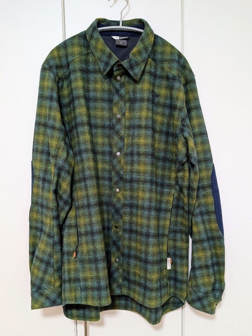 NORRONA tamok wool Shirtタモックウールシャツ Mサイズ
