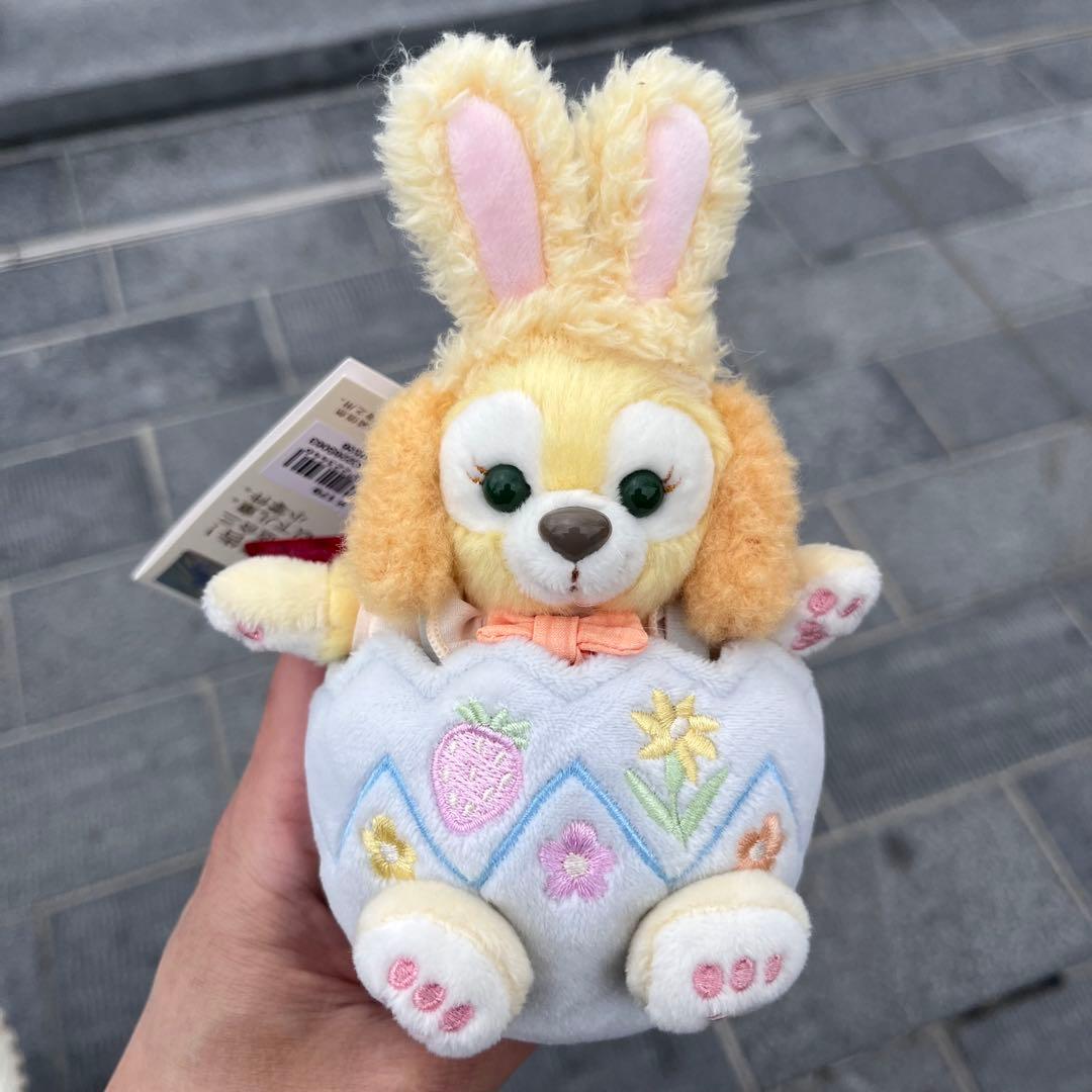 上海ディズニー 春日 イースター クッキーアン ぬいぐるみキーチェーン