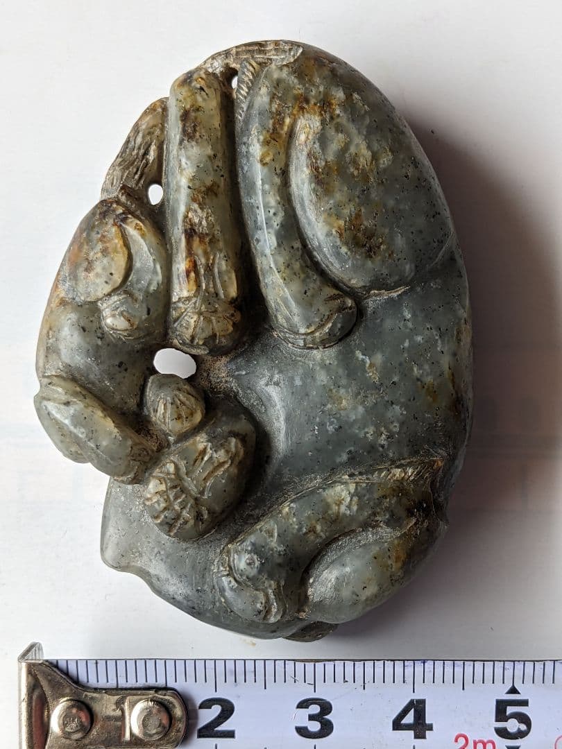 ⭐中国清時代 麒麟 文鎮 文房四宝 玉石文化 古玉 根付け 古美術品 骨董