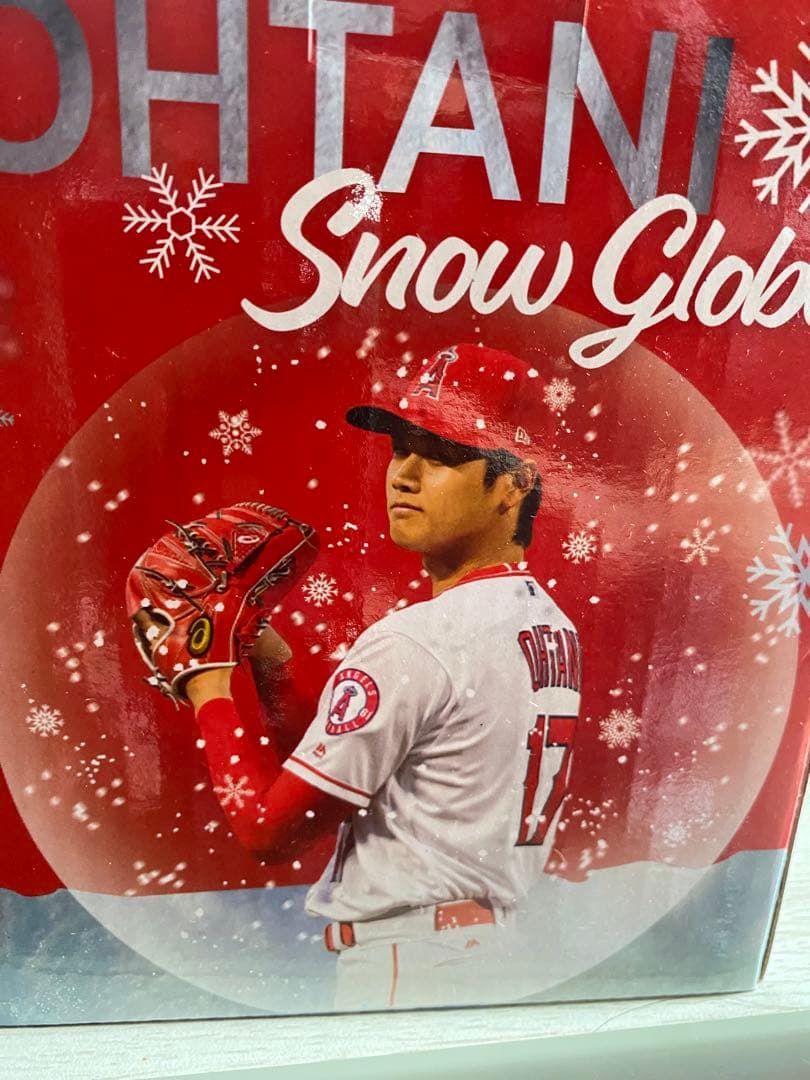 大谷翔平　エンジェルスシーズン記念スノードーム