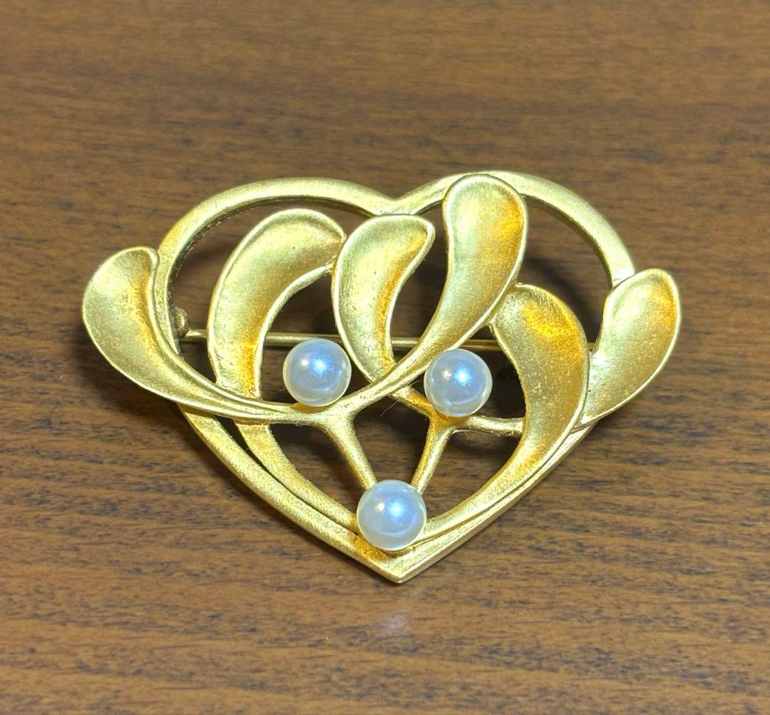 ビンテージ　MMA メトロポリタン美術館　ヤドリギ　ブローチ