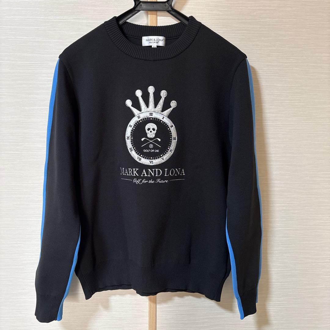 MARK AND LONA ゴルフセーター ブラック