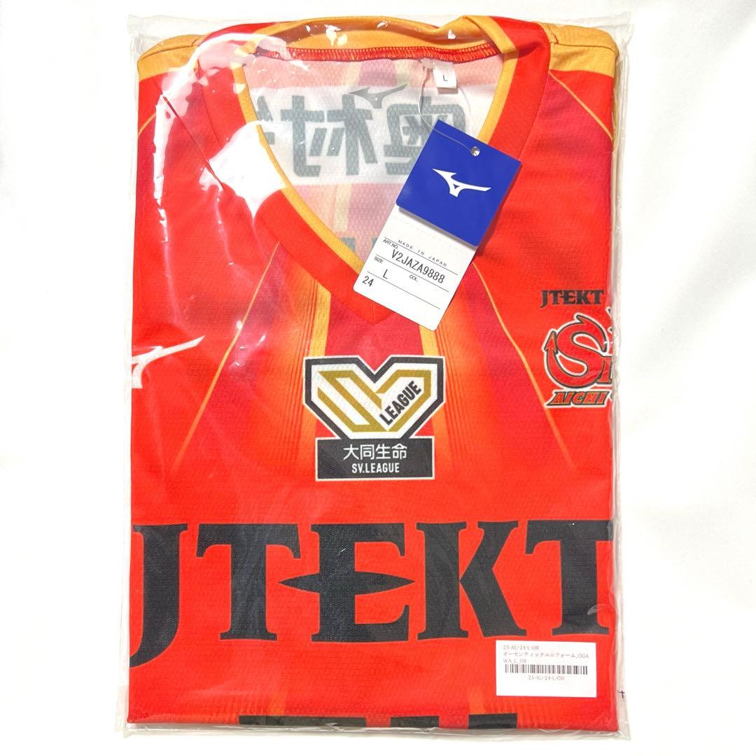 ジェイテクト 24 小川智大 オーセンティックユニフォーム Lサイズ 予約商品】栃木シティ オーセンティックユニフォーム2026 1st/GK