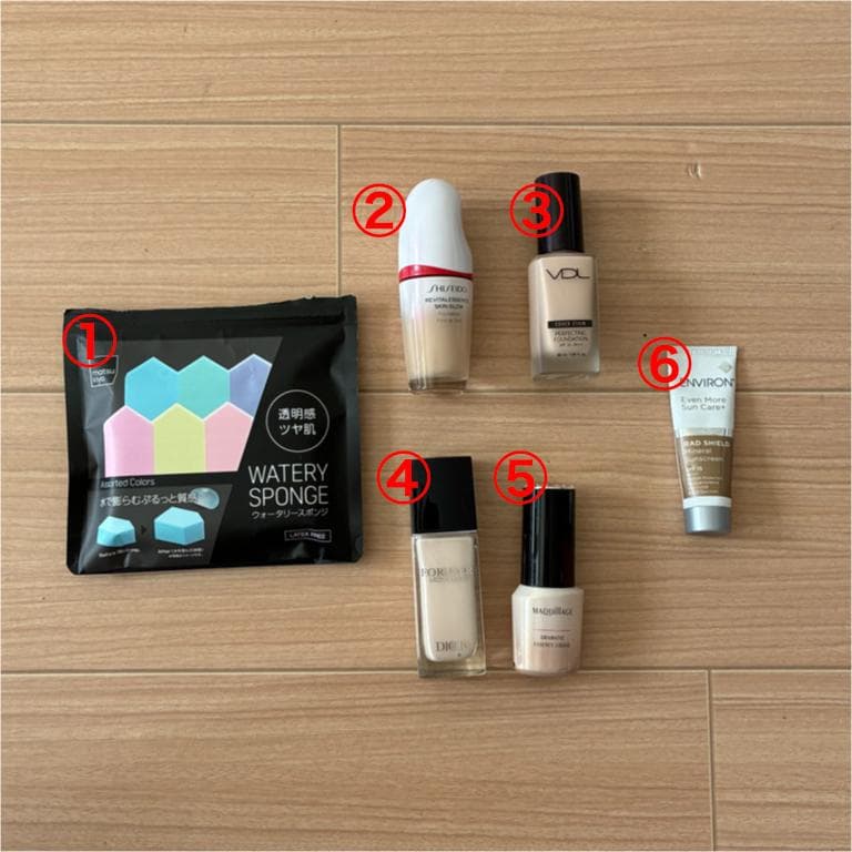 ファンデーション 日焼け止め 【資生堂、マキアージュ、DIOR】