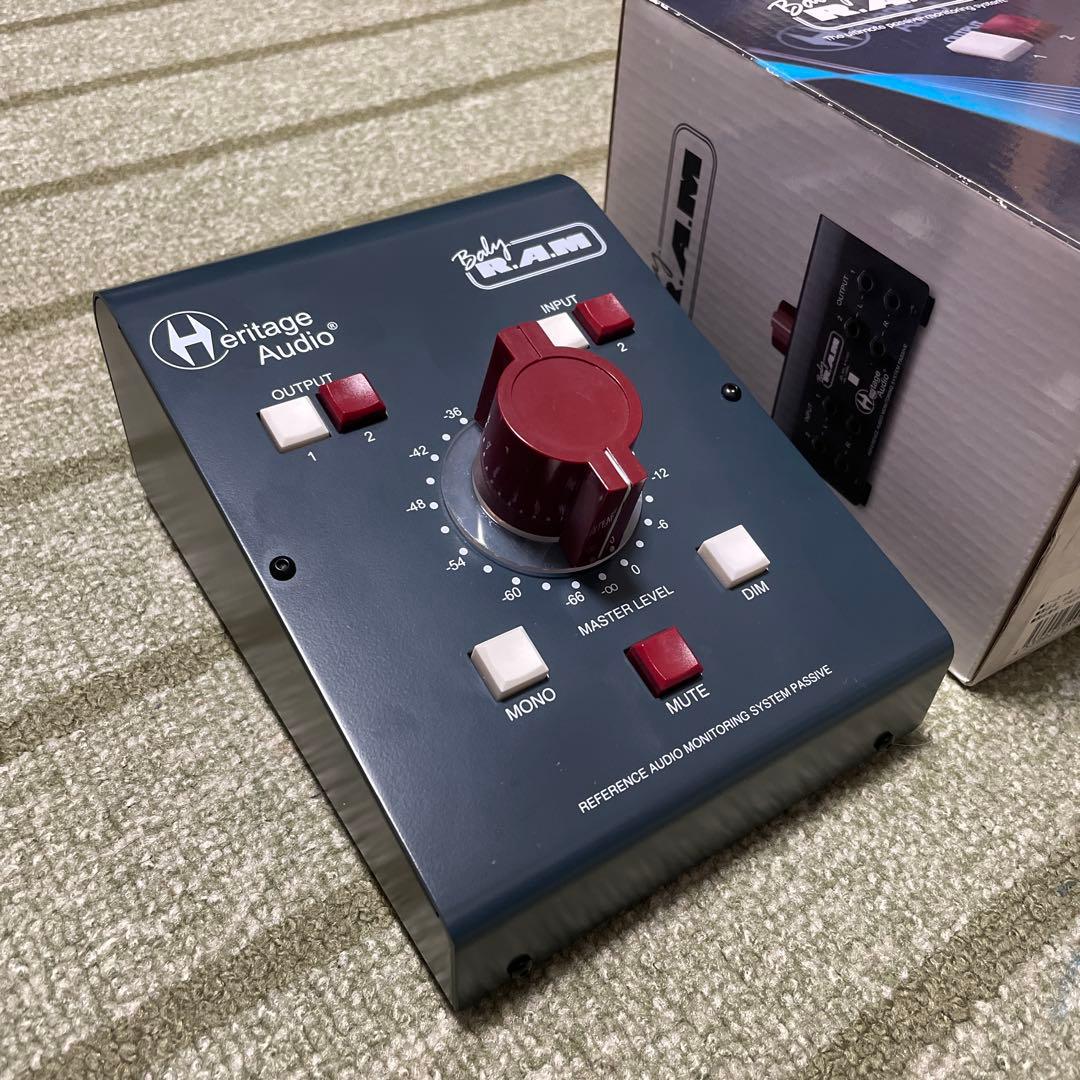 美品 Heritage Audio Baby RAM モニターコントローラー