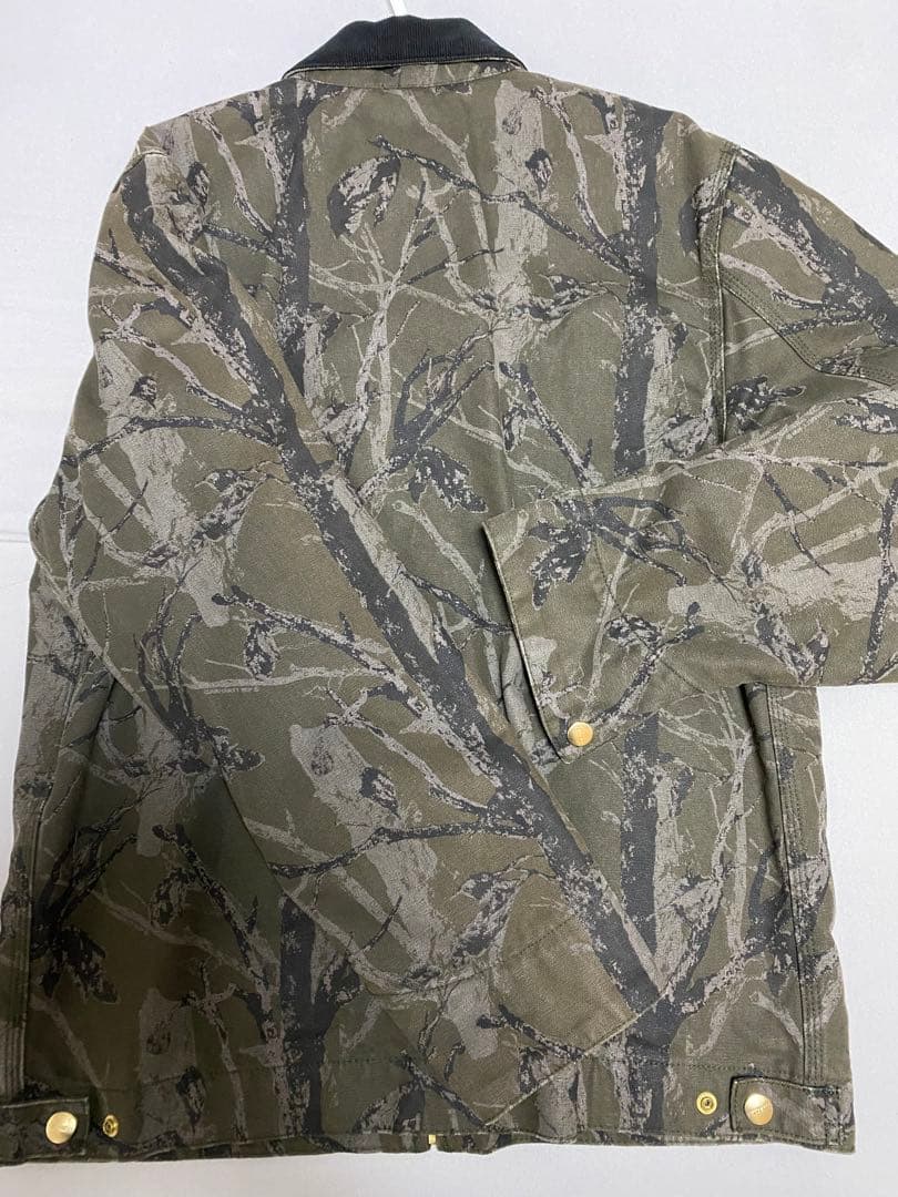 Carhartt WIP デトロイトジャケット カモフラージュ 迷彩柄 - メルカリ