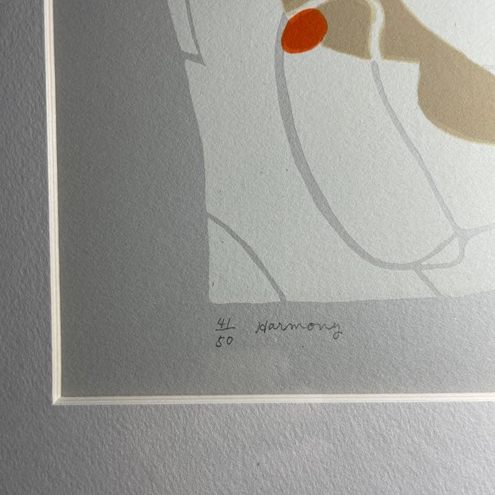 ◇【本荘まさ子】Harmony 1995年 シルクスクリーン NEW YORK◇ - メルカリ