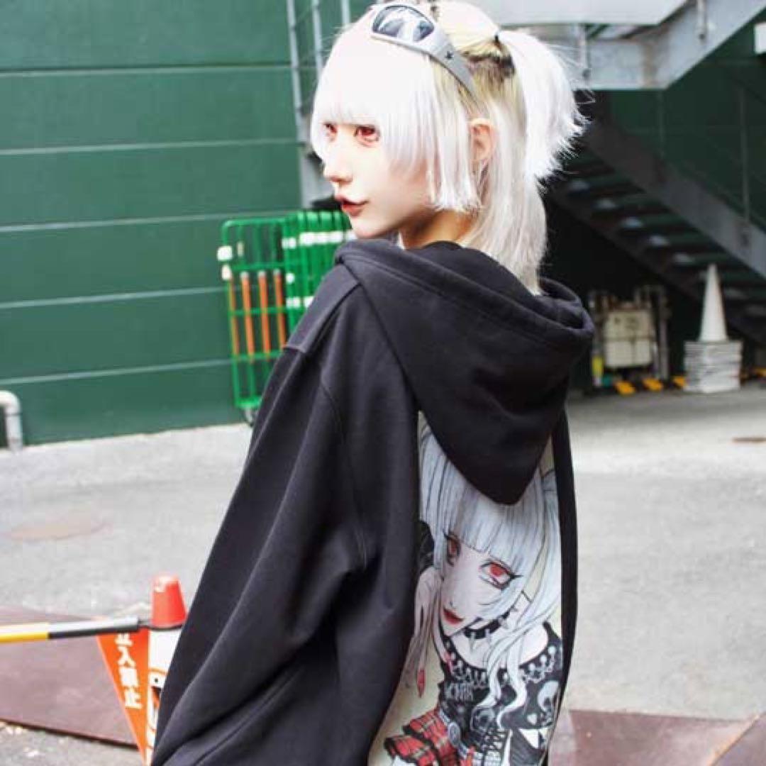 QOOZA × TENRIN 月神キラ コラボパーカー おまけ付き - メルカリ