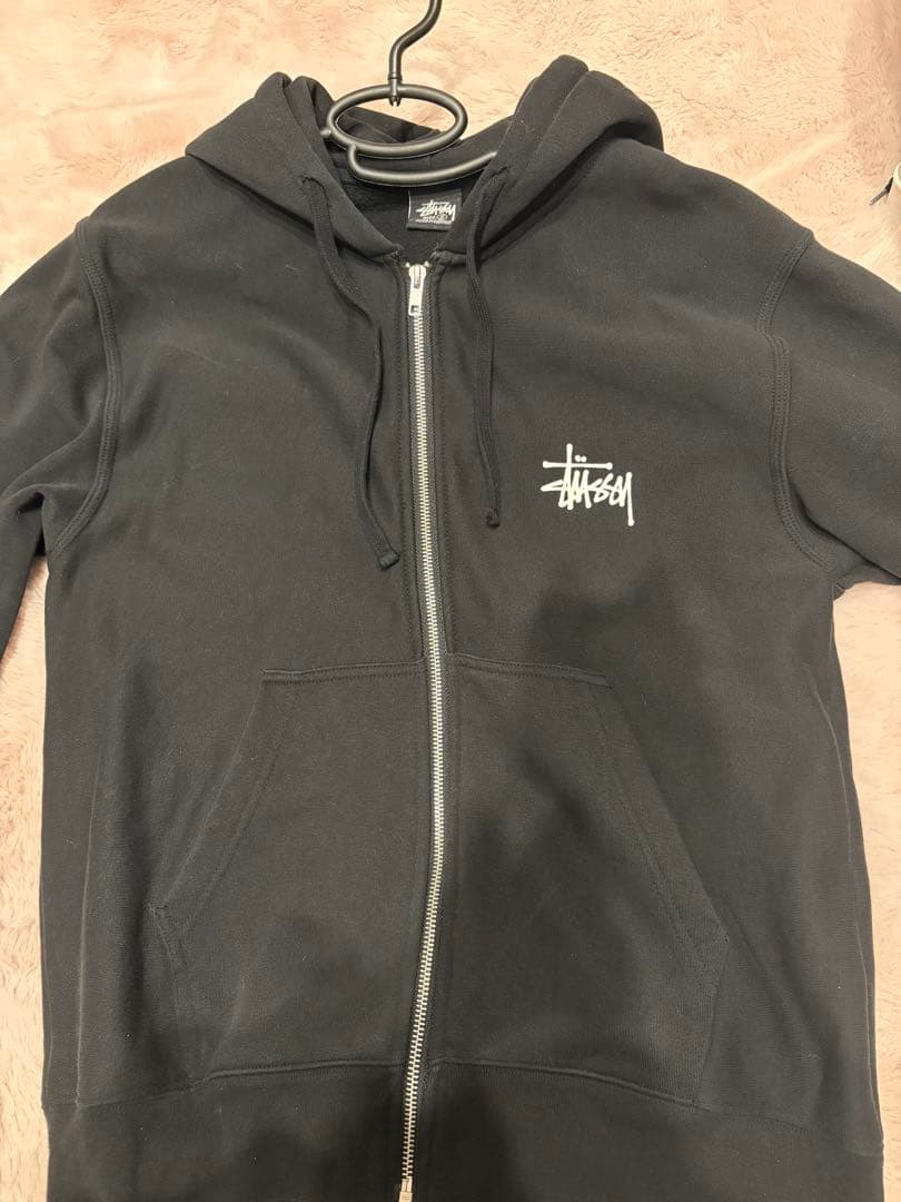 正規品 STUSSY ステューシー BASIC ZIP HOOD ◇正規品鑑定◇STUSSY BASIC ZIP HOODIE◇送料無料◇ (STUSSY/パーカー