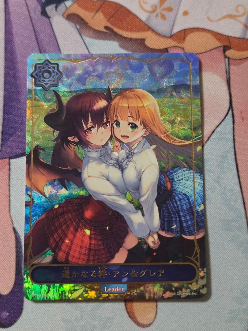 シャドウバースエボルヴ 遥かなる絆　アン&グレア　リーダー 遥かなる絆・アン＆グレア [永劫なる絶傑] BP05-LD03 買取 | シャドウ