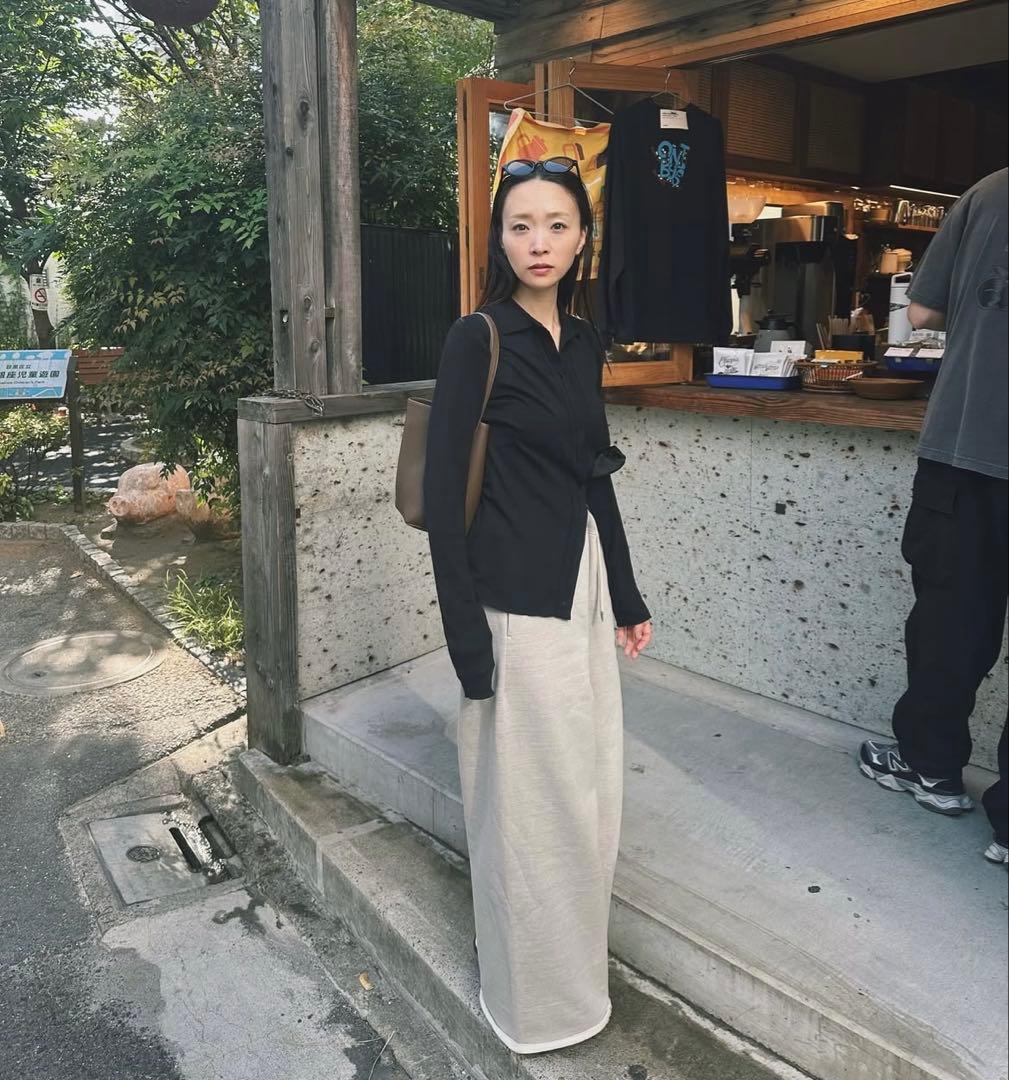 新品　seya. HIGH GAUZE SILK SHIRT シルクシャツ