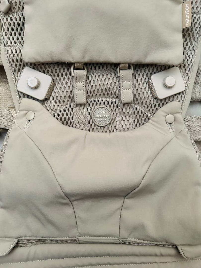 美品✨】A.B.C. エアバギー抱っこ紐 ベージュ＋ラルフローレン洋服セット