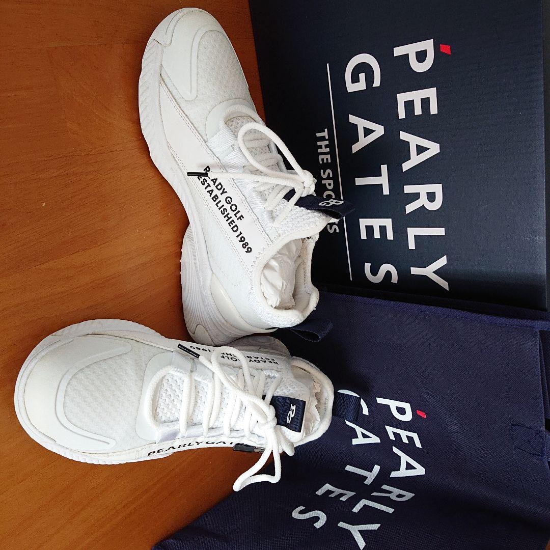 PEARLY GATES ゴルフシューズ ホワイト