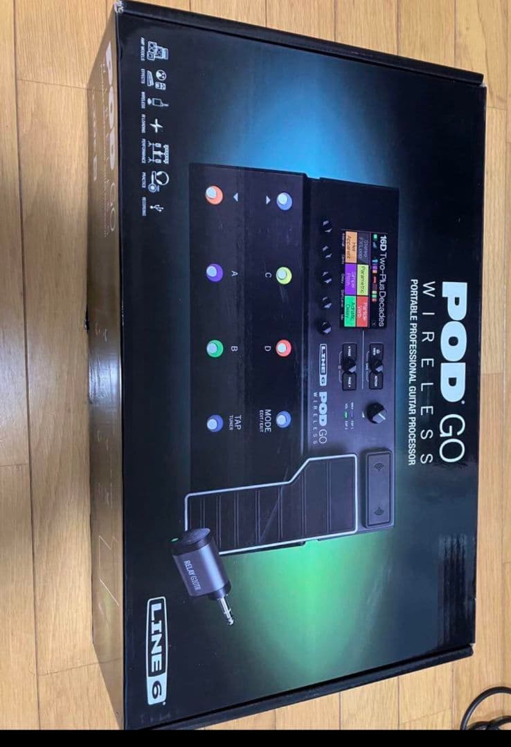 ギター LINE 6 POD GO WIRELESS Amazon.com: Line 6 POD Go Wireless Guitar Processor and Shoulder