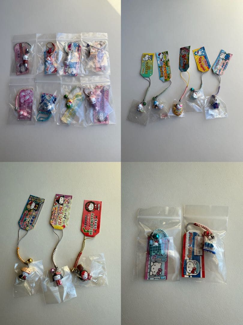 め*ろ様 ハローキティ ご当地キティ キティストラップ 93個セット