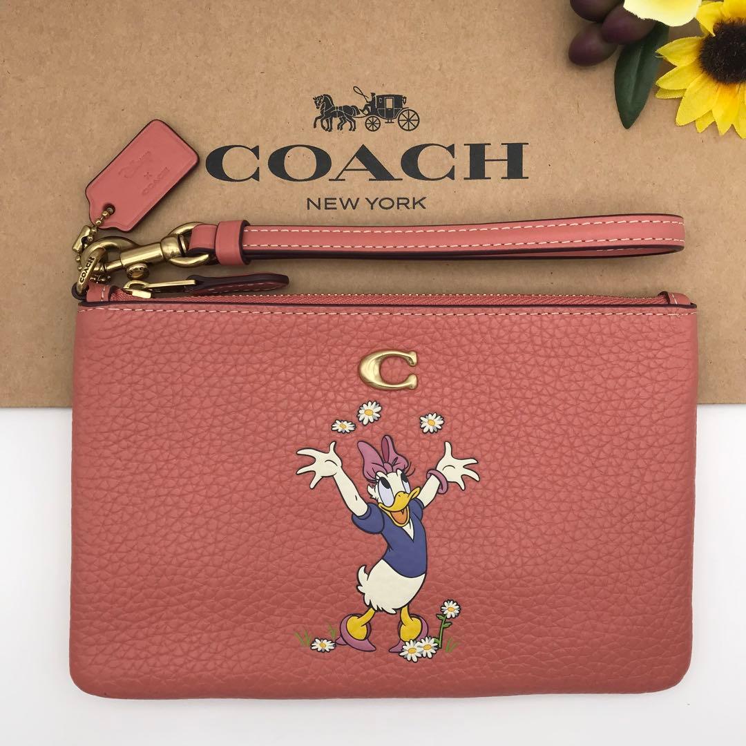 COACH コラボ ★大人気★ スモール リストレット デイジーダック 新品
