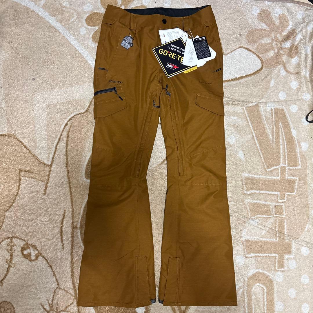 【未使用】VOLCOM ボルコム　GORE-TEX スノーボードパンツ　メンズM ポイントUP祭!!】24-25 VOLCOM ボルコム L GORE-TEX PANT エル