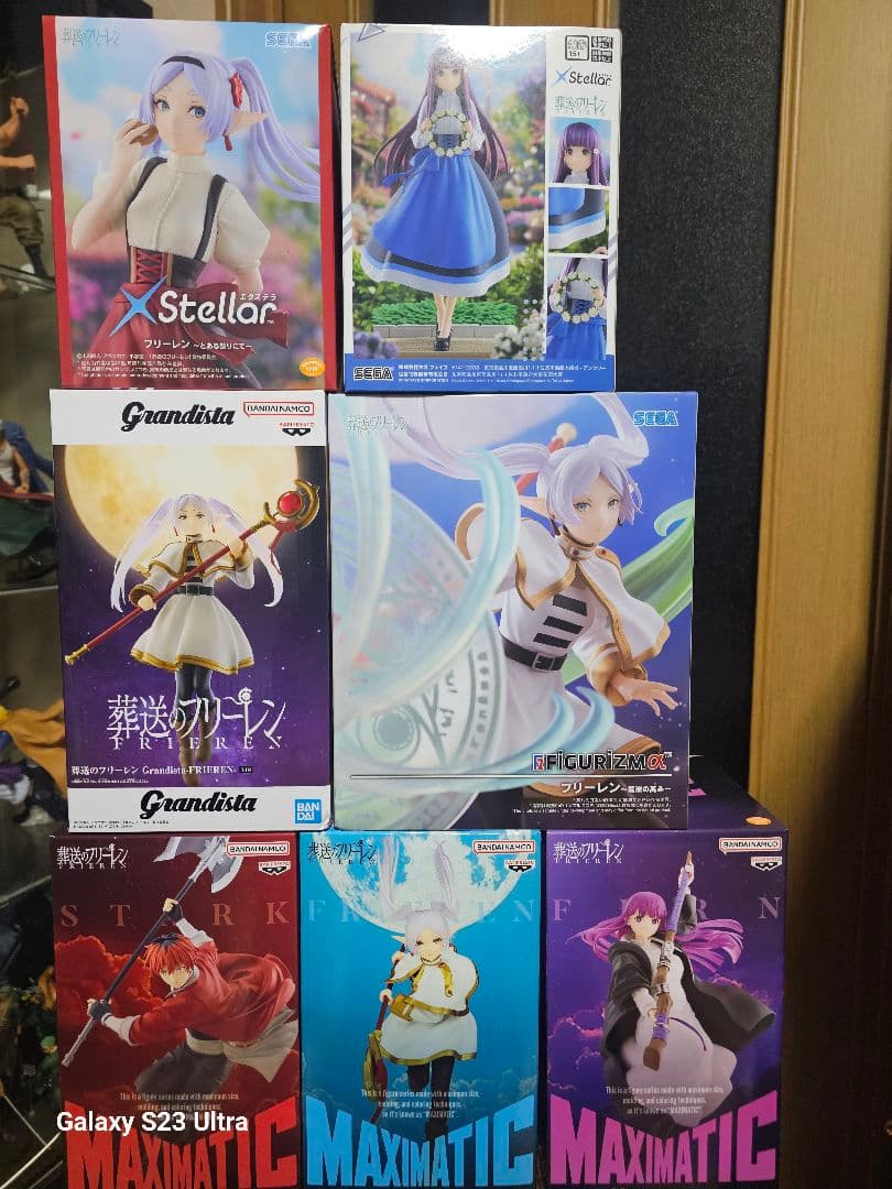 葬送のフリーレン　フィギュア７体